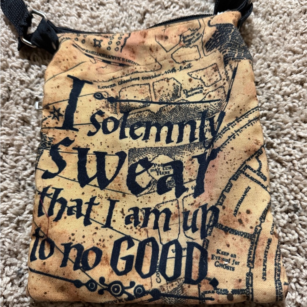 Marauder’s Map Crossbody Bag